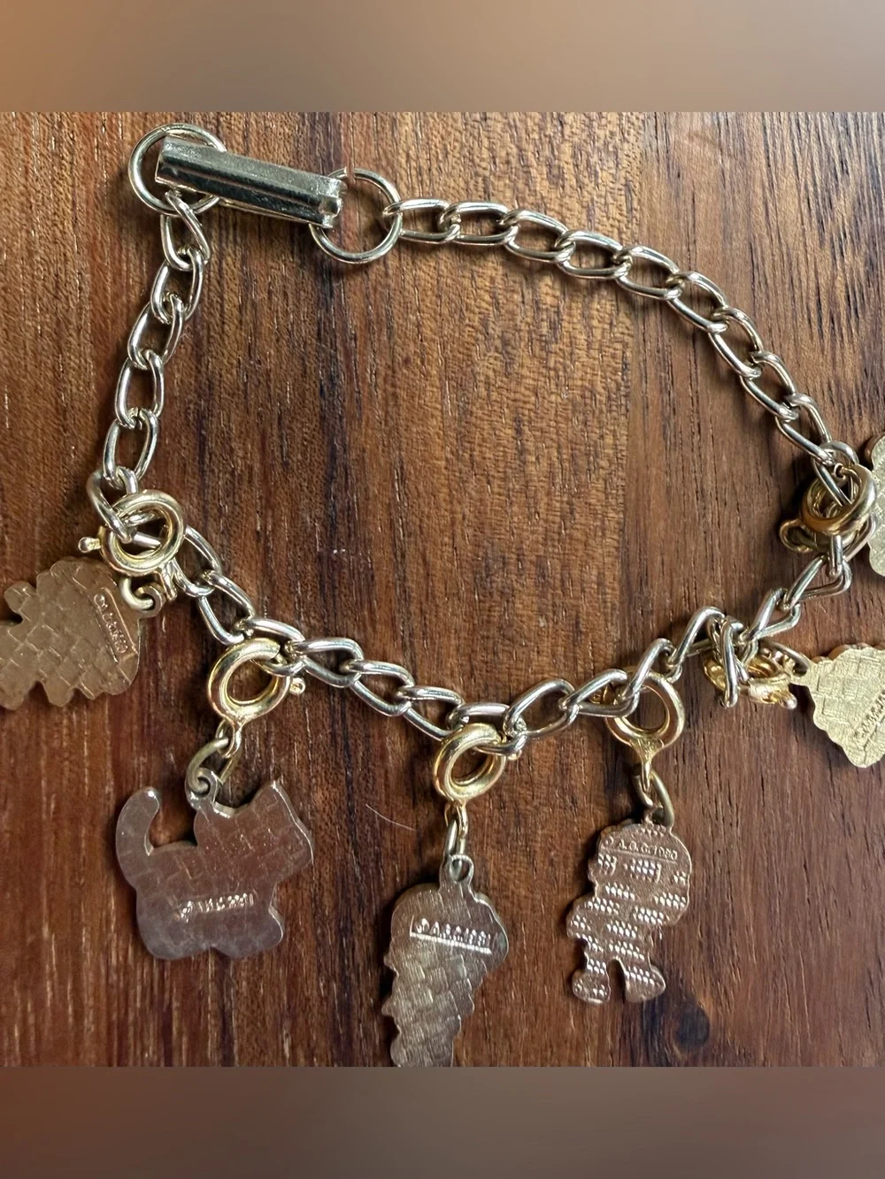 Vintage Strawberry Shortcake Charm Bracelet 1980 1981 With 6 Charms